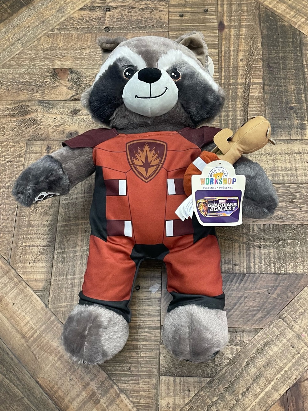 Marvel Guardians of the Galaxy Rocket and Groot Plush with tags